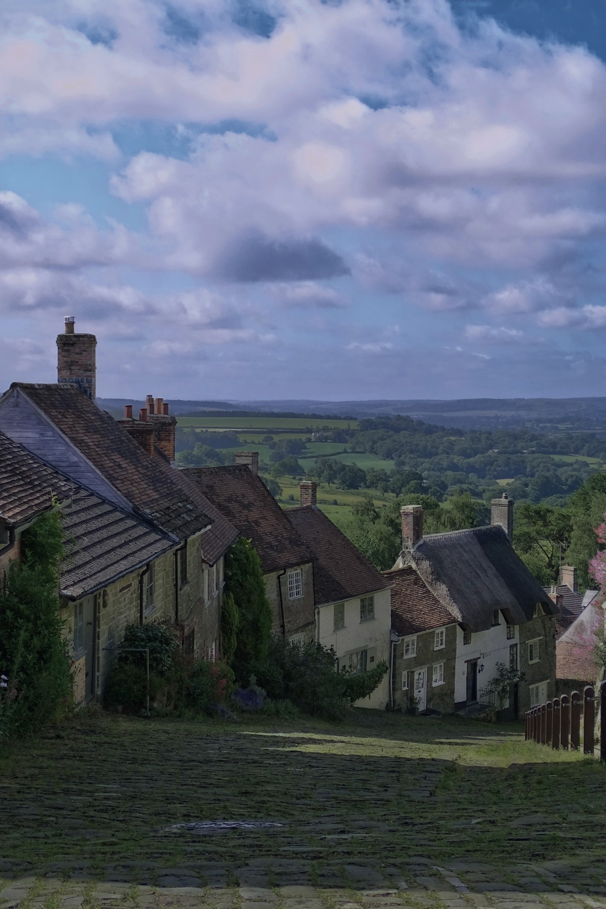 Village landscape SAGE-Color result.